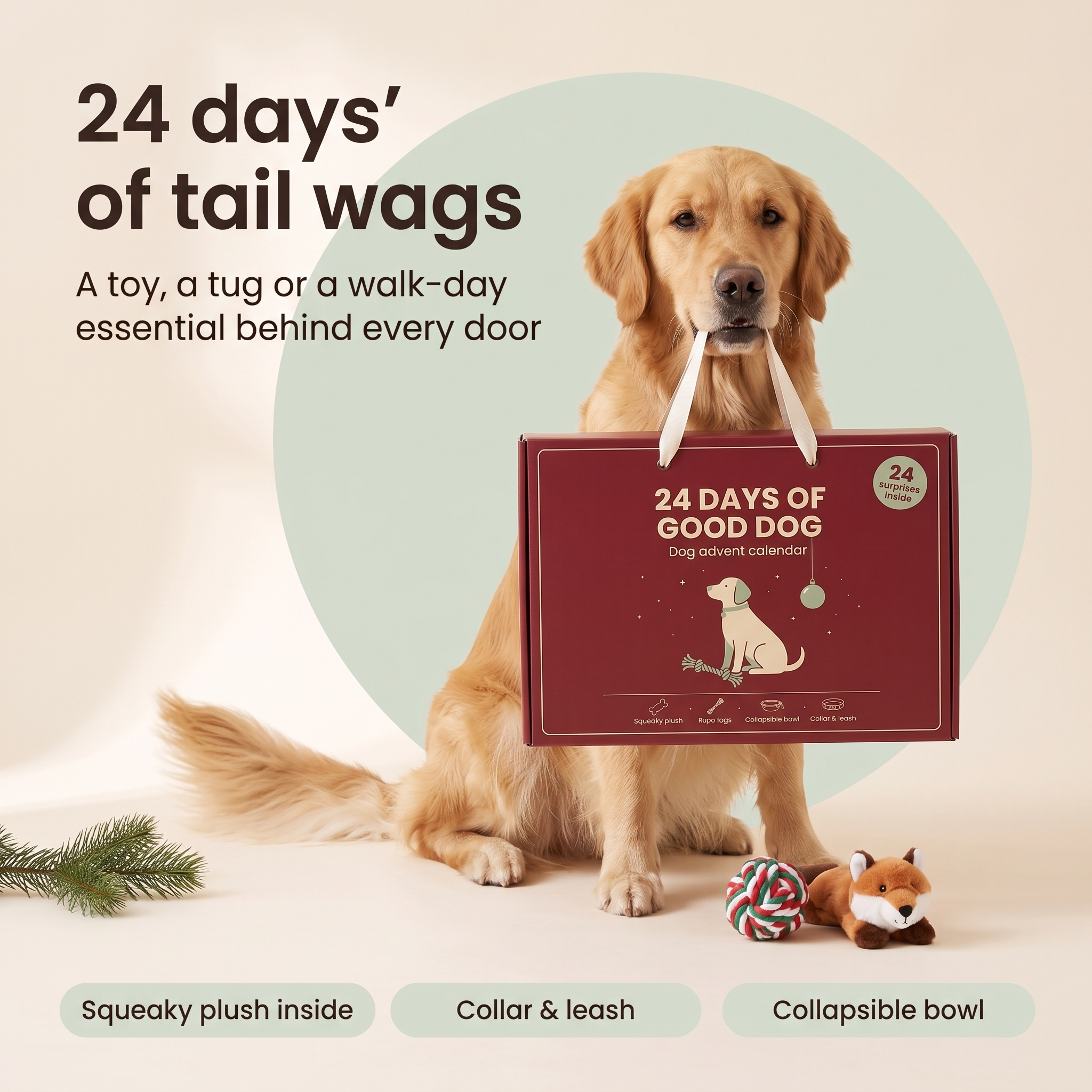 The Dog Advent Calendar — 24 Surprises, One Behind Every Door