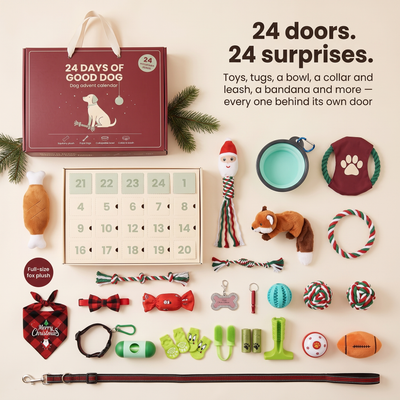 The Dog Advent Calendar — 24 Surprises, One Behind Every Door