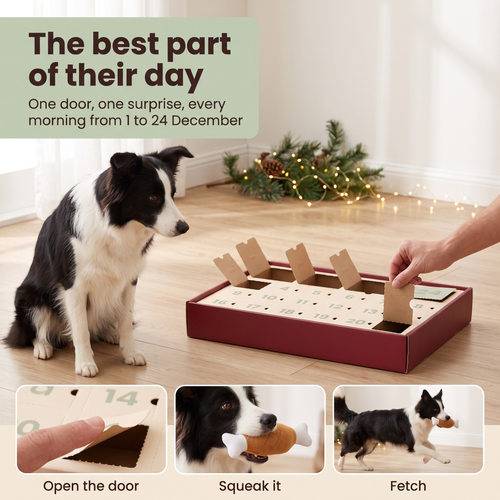 The Dog Advent Calendar — 24 Surprises, One Behind Every Door
