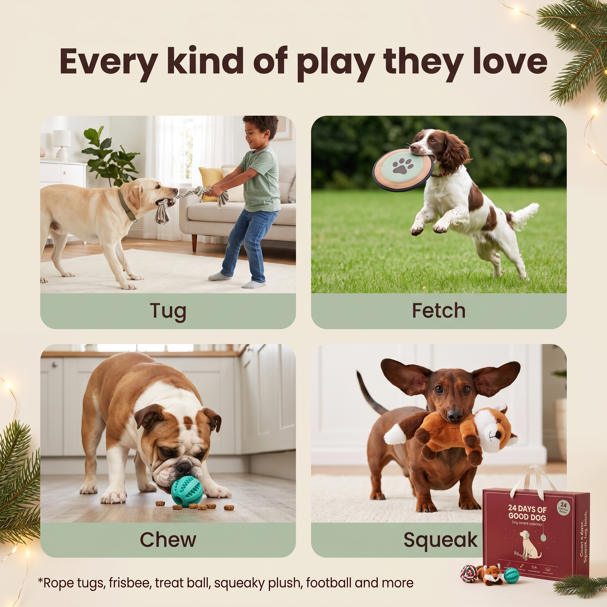 The Dog Advent Calendar — 24 Surprises, One Behind Every Door