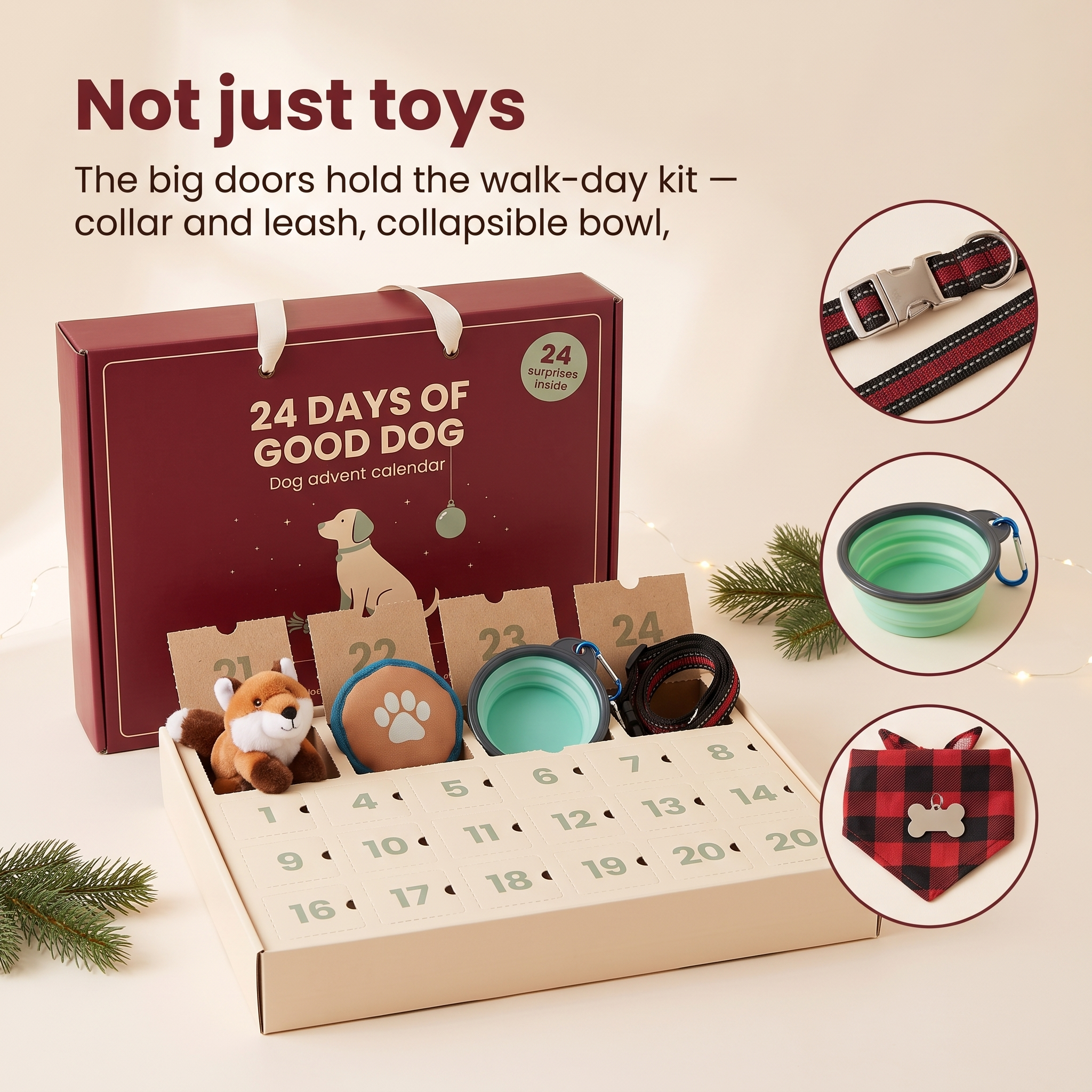 The Dog Advent Calendar — 24 Surprises, One Behind Every Door