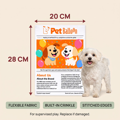 The Daily Tug — Durable Crinkle Newspaper Toy