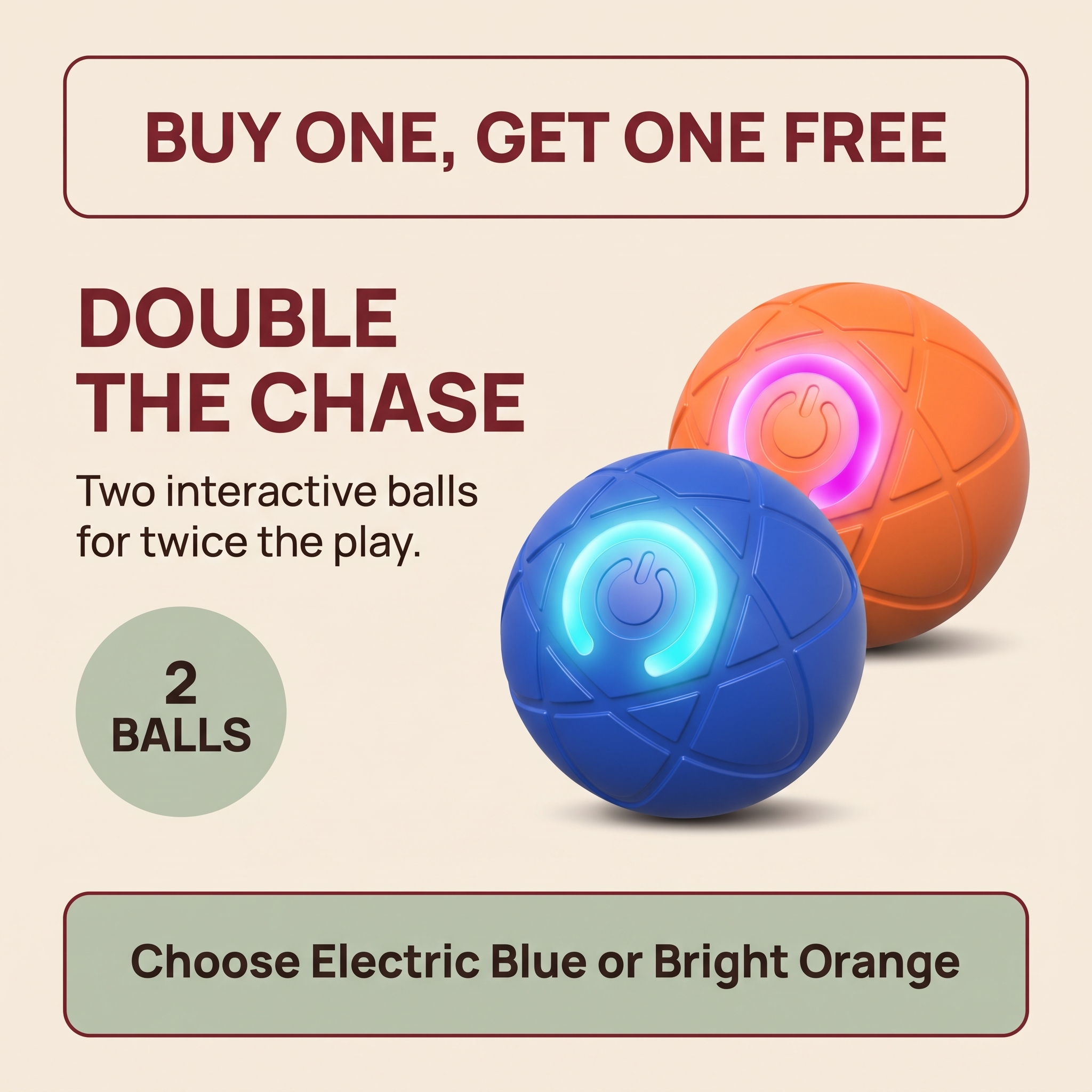 The Zoom Ball — Interactive Bouncing Dog Toy